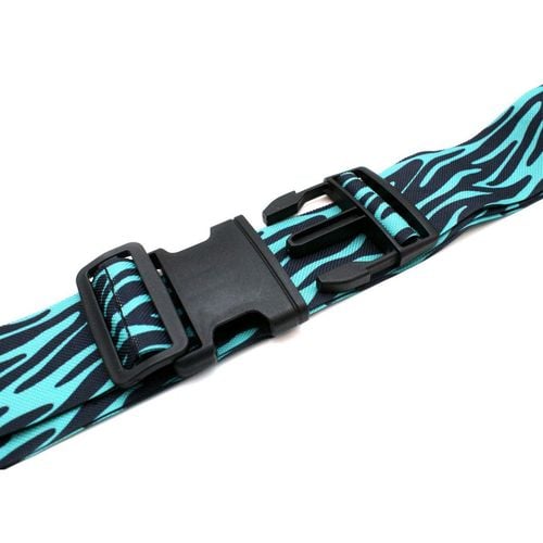 UNIWERSALNY PAS ZABEZPIECZAJĄCY DO WALIZKI SPINAJĄCY 180x5CM PROWORLD ZEBRA NIEBIESKI na Arena.pl