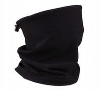 Komin męski zimowy - TERMOAKTYWNY ocieplany POLSKI czarny szalik