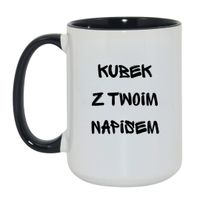 Duży Biało-Czarny 450 ml