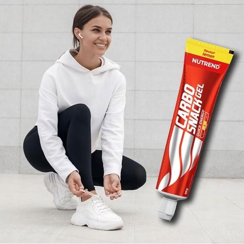 NUTREND CARBO SNACK ENERGY GEL TUBKA 12x50 g ŻEL ENERGETYCZNY WĘGLOWODANY na Arena.pl