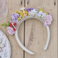 Opaska na głowę Bride to Be - Ginger Ray - Dodatki na Wieczór Panieński