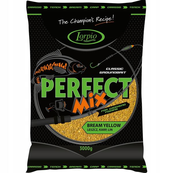 Zanęta Lorpio Perfect Mix Bream Yellow 3000g zdjęcie 1