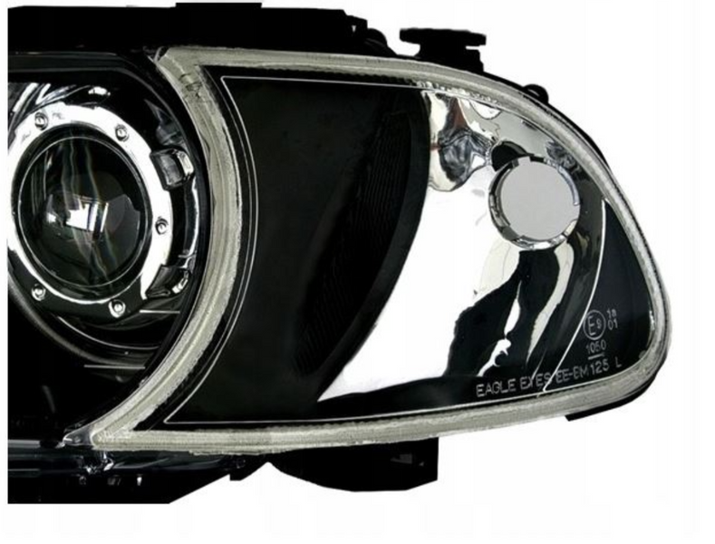 LAMPY REFLEKTORY Do BMW E46 COUPE CABRIO Od 1999 Do 2003 BIAŁE RINGI LED zdjęcie 6