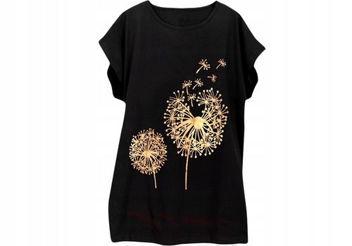 Kobieca dłuższa bluzka z bawełny Plus Size 4XL 48 na Arena.pl