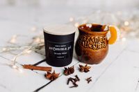 ŚWIECA SOJOWA GRZANE WINO 180 ML AROMMA - WIECZKO + USZCZELKA - JARMAR