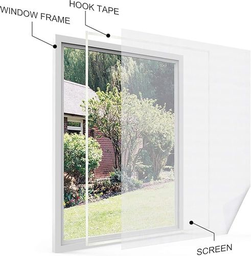 Moskitiera na okno Aplaus 130x150 biała na Arena.pl