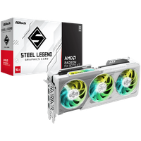 ASROCK AMD Radeon RX 9070 XT Steel Legend 16GB GDDR6 256-bit HDMI 3x DP