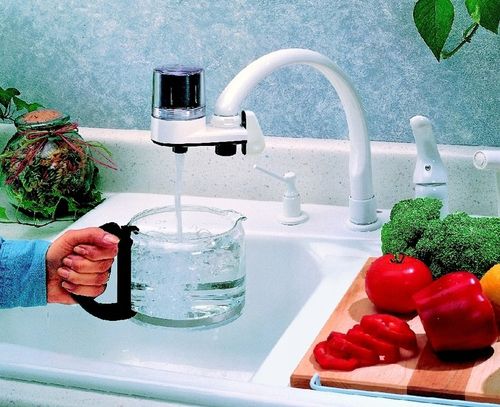 Filtry do wody, Filtr na kran INSTAPURE F2 biały na Arena.pl