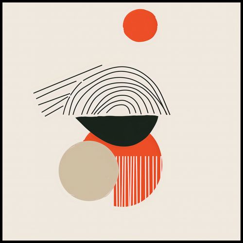 Plakat 100x100cm Centralne Słońce na Arena.pl