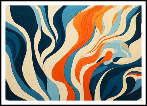 Plakat 100x70cm Oceaniczne Fale na Arena.pl