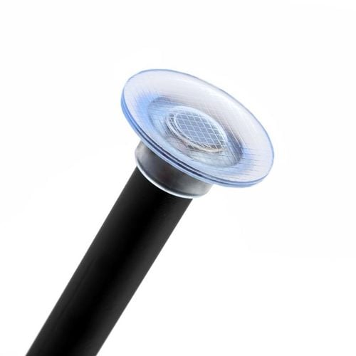 Półka teleskopowa pod prysznic do wanny aluminowa czarna - Yoka na Arena.pl