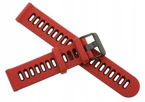 Pasek do zegarka - Vector Smart VCTR-20-S4RD czerwony 20mm na Arena.pl