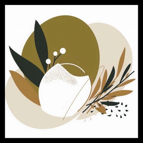 Plakat 40x40cm Botaniczna Esencja na Arena.pl