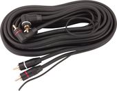 Ground Zero GZCC 5.3X 5 metrów 500cm z remote Kabel przewód RCA CINCH