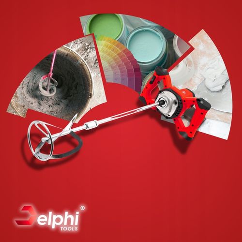 MIESZADŁO DO KLEJU BETONU ZAPRAW FARB ELEKTRYCZNE 2x MIESZALNIK na Arena.pl