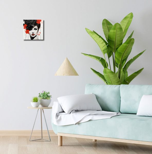 Obraz 20x20cm Kwiatowa Pasja zdjęcie 2