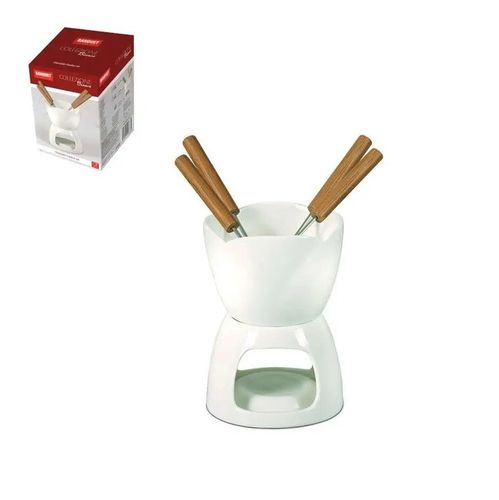 FONDUE DO CZEKOLADY z widelczykami Collezione Bianca founde na Arena.pl