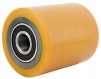 KOŁO KÓŁKO ROLKA DO PALECIAKA 82x93-20 mm, Z ŁOŻYSKIEM, VULKOLLAN
