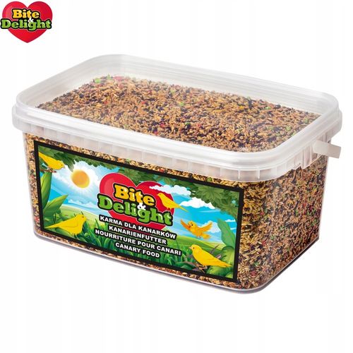 KARMA DLA KANARKA ZEBEREKI SZCZYGŁA POKARM Z WITAMINAMI I MINARAŁAMI 2,5L na Arena.pl