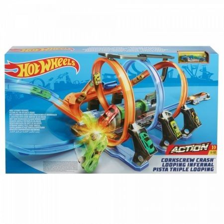 Hot Wheels Tor Pętle grozy na Arena.pl