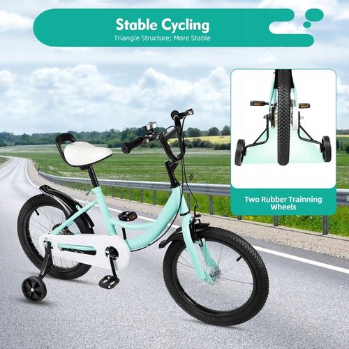 16inch ROWER DZIECIĘCY Zielony na Arena.pl