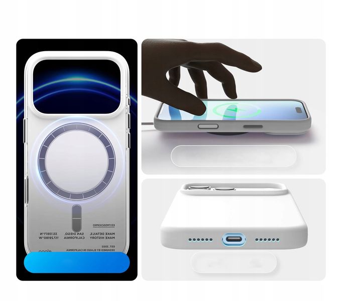 Etui Elago Magsafe Silicon Case do iPhone 17 PRO Max White zdjęcie 3