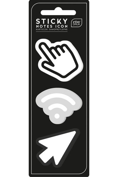 KARTECZKI SAMOPRZYLEPNE ICON INTERDRUK zdjęcie 1