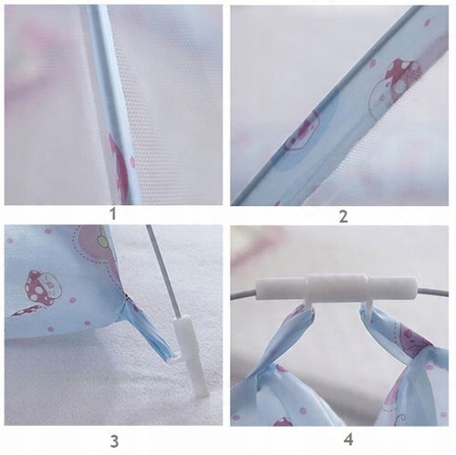 Moskitiera namiot dla niemowląt dzieci ochrona przed owadami na Arena.pl