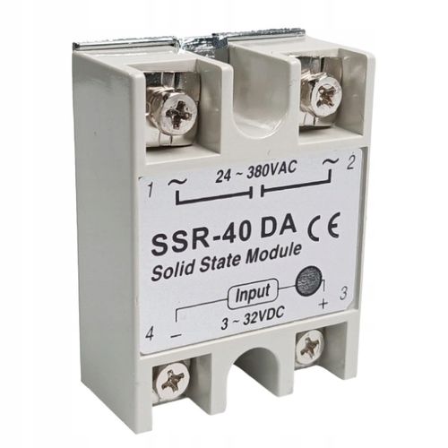 Moduł Przekaźnika SSR-40DA 40A/380V Przekaźnik Elektroniczny na Arena.pl