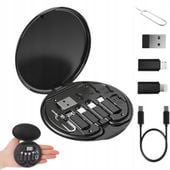 MULTI CHARGER KIT TSG-429 6-in-1 Type-C Adapter Set with SIM card slots