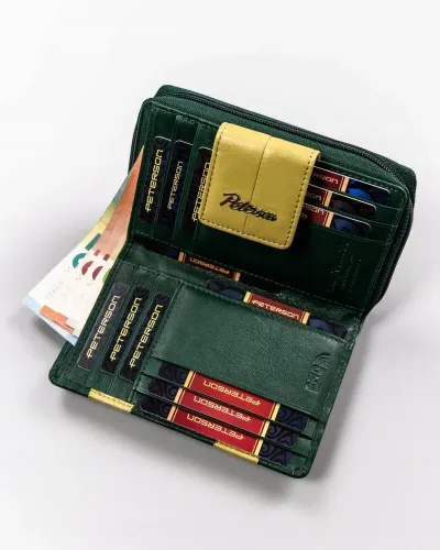 portfel damski a zatrzask skóra naturalna na Arena.pl