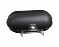 Wesco Chlebak czarny mat 443mm Breadboy Stal Proszkowa GERMANY