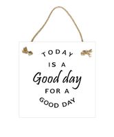 Good day nowy biały – Obraz – Tabliczka motywacyjna 22×22