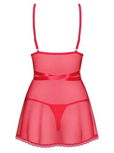 Czerwona Babydoll i Stringi - Obsessive Lovlea S/M na Arena.pl