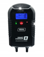 IDEAL Prostownik inteligentny samochodowy do akumulatora 6V 12V SMART 8 LCD