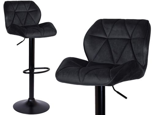 Hoker barowy Grappo Black czarny Velvet na Arena.pl