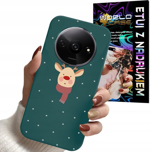 ETUI CASE DO XIAOMI REDMI A3 4G - ŚWIĄTECZNE WZORY RENIFER MIKOŁAJ PREZENT na Arena.pl