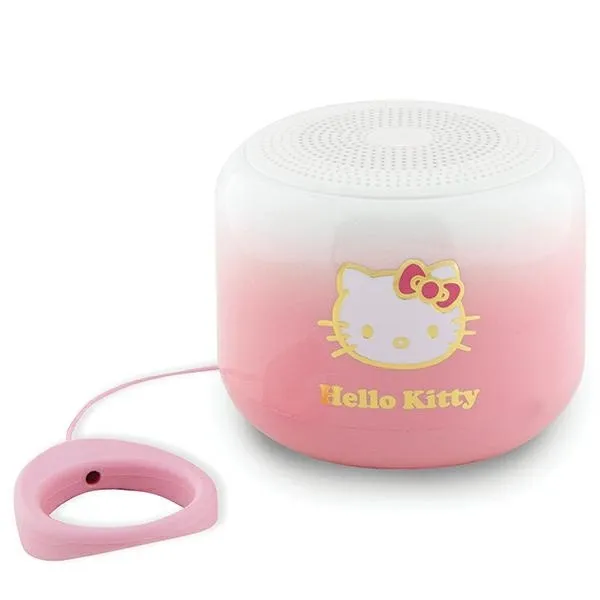 Głośnik Bluetooth Hello Kitty Electroplate Gradient - różowy zdjęcie 1