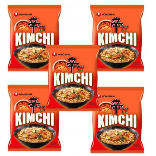 Zupka instant Ramyun zupa Kimchi zestaw 5x120g na Arena.pl