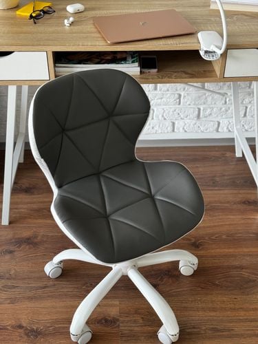 krzesło endo ekoskóra szaro-białe (nowy kod) na Arena.pl