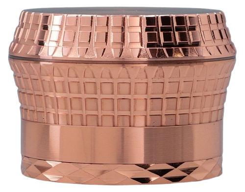 Miedziany Grinder Crusher Młynek do Tytoniu Ziół CBD Suszu bez Wzorów na Arena.pl