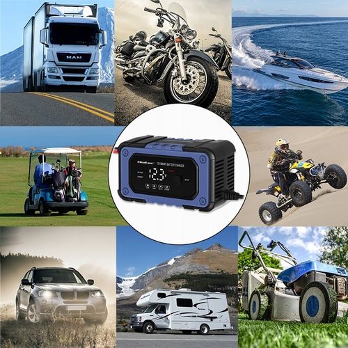 Prostownik ładowarka mikroprocesowa do akumulatora z funkcją naprawy 12V 6A na Arena.pl