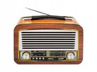 Radio sieciowo-bateryjne kuchenne retro OLZA AM, FM, SW LTC LXLTC102UBT