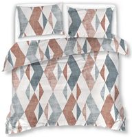 Pościel Satynowa 200X220 Trójkąty 2694