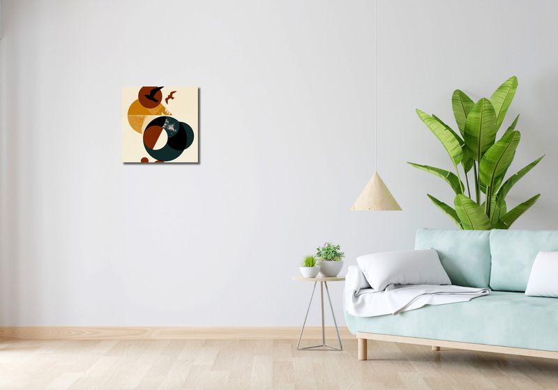 Obraz 40x40cm Kosmiczne Migracje zdjęcie 2