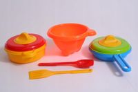 KOMPLET DO GOTOWANIA Naczynia kuchenne w siatce 2+