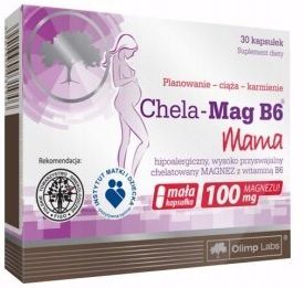 OLIMP Chela-Mag B6 Mama magnez i witamina B6 Suplement diety 30 kapsułek na Arena.pl