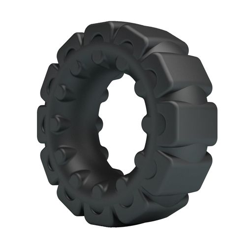 crazy bull laiden super soft silicone cock ring - black na Arena.pl
