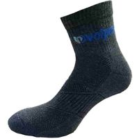 Skarpety robocze górskie bawełniane wzmacniane kevlar krótkie 39-42 szare