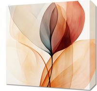 Obraz 40x40cm Eteryczne Liście